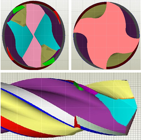 钻铣复合刀设计效果图